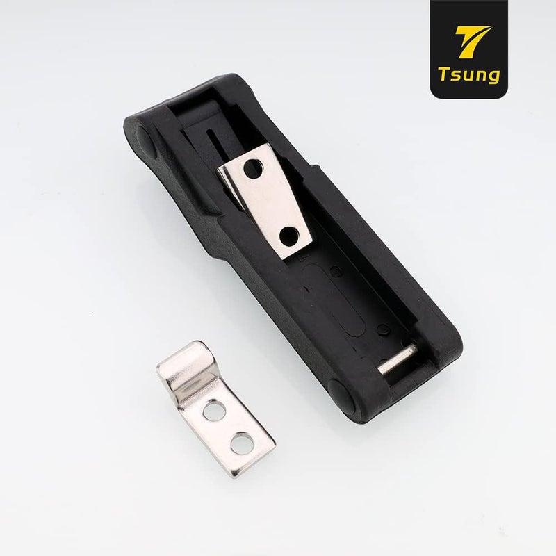 TSUNG Front Storage Rack Rubber Flexible Draw Latch – Soft TPE Over-Center Latch Replacement for ATV/UTV Cargo Racks & Outdoor Equipment(A-1PCS) - Image 3
